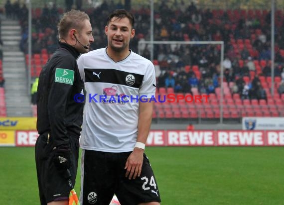 2.Bundesliag SV Sandhausen - MSV Duisburg 27.10.2012 (© Kraichgausport / Loerz)